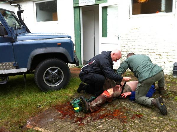 EricFeijten's tweet image. Aan het werk bij #remotetrauma #londen #schokkend