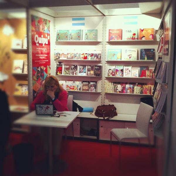 El stand de Quipu en la Feria del Libro de Frankfurt. We're at Frankfurt Buchmesse 2012! Come visit us :) #fbm2012