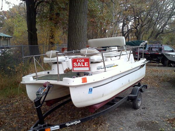 Karmiz: Used pontoon boat for sale