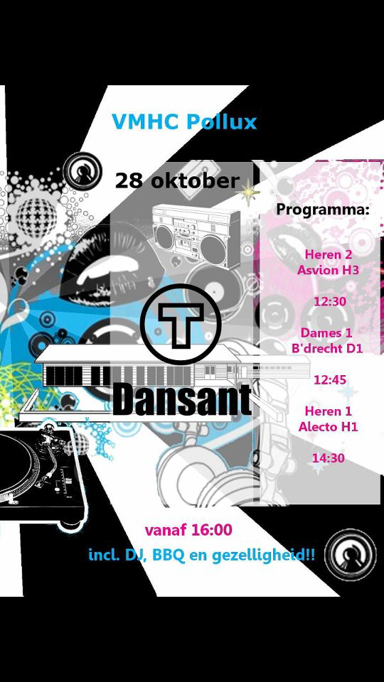 28 Oktober T-dansant! #Pollux