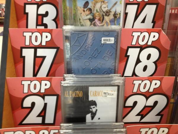 Idealopez's tweet image. Seguimos en el #top25 en #EntertainmentStore #PelotaDeLetrasDVD @lopezandres  #DejeAsi