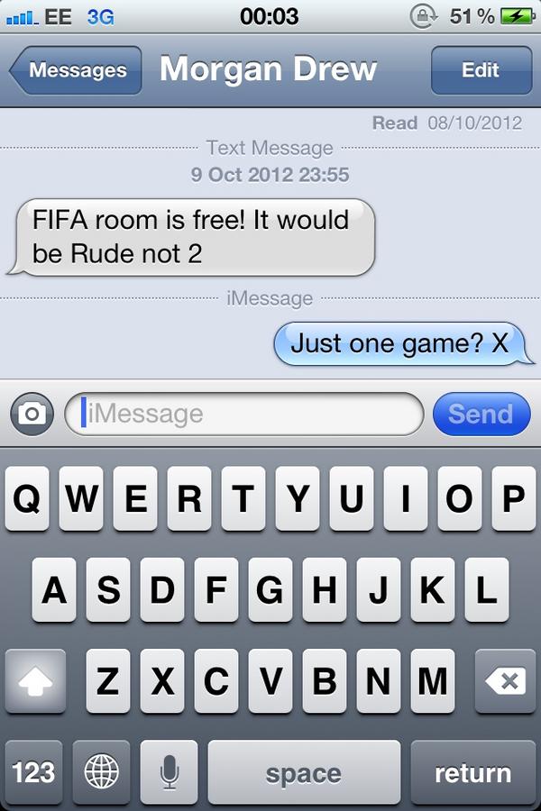 TheJackyCalv's tweet image. It doesn't take much to persuade me #latenightfifa #oooops