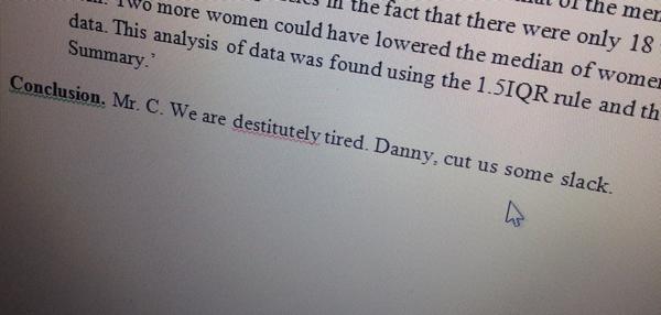 robynofmaine's tweet image. Time for bed. #statsproblems @MattDiminich