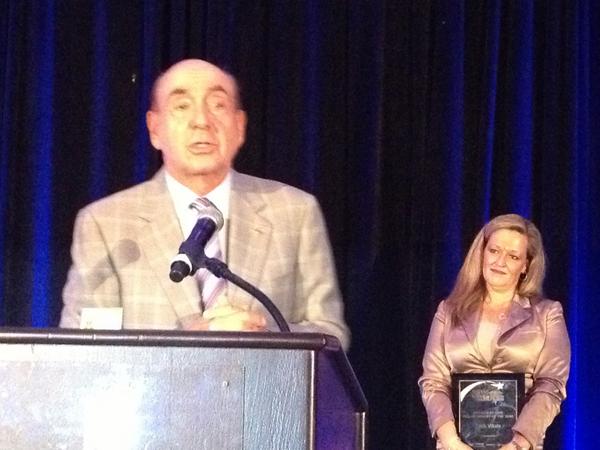 AlexisMuellner's tweet image. Dick Vitale is the #HealthCareHeroes Philanthropist of the Year! @TBBJnewsroom #dickvitale #pediatriccancer