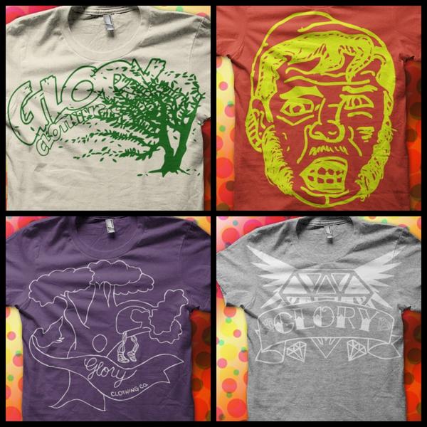 OUR GUITARIST IS SELLING HIS CLOTHING COMPANIES SHIRTS FOR 5$ EACH! BUY THEM PLEASE!
