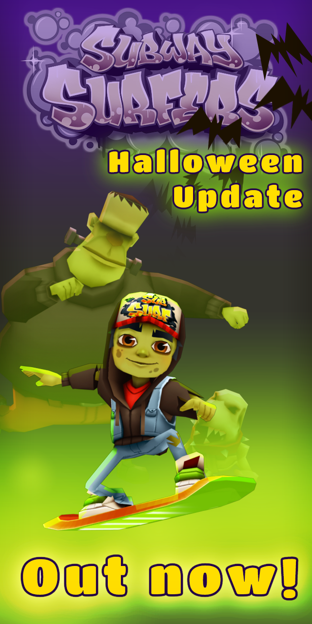 Halloween theme for Subway Surfers is out, great offers and new stuff avail...