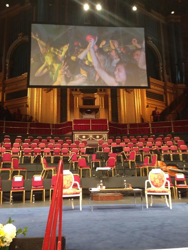 ImperialMed's tweet image. The stage is set for our UG students to graduate #impcol #royalalberthall