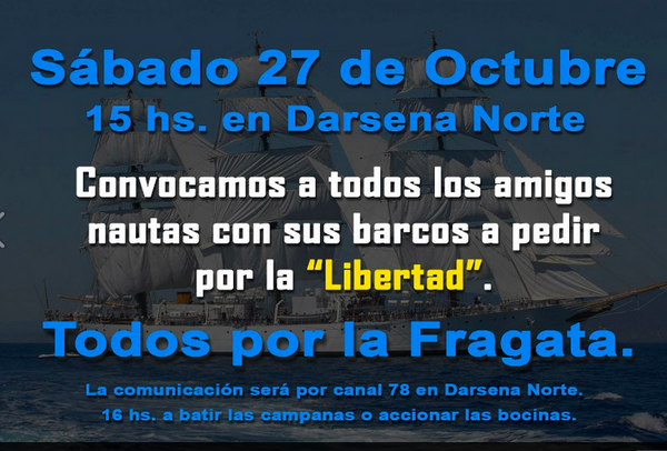 _yoestoy's tweet photo. Que vuelva la #FragataLibertad convoquemos ! YoEstoy ! http://t.co/gBAzYVqu