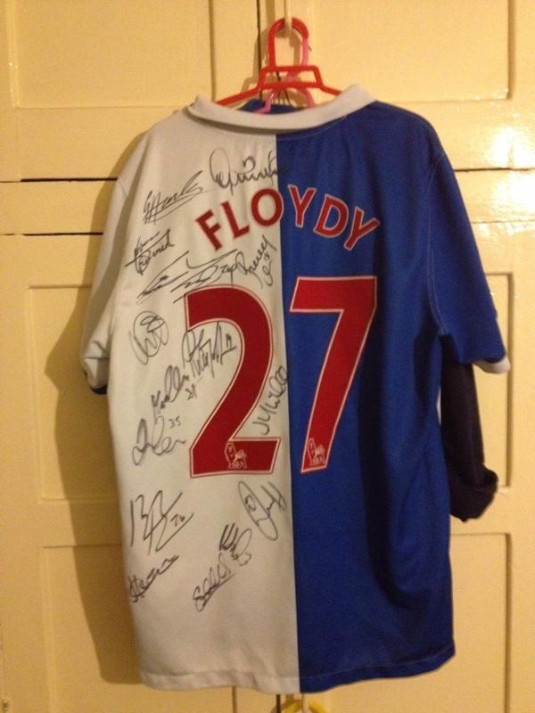 FloydNick's tweet image. my signed rovers shirt