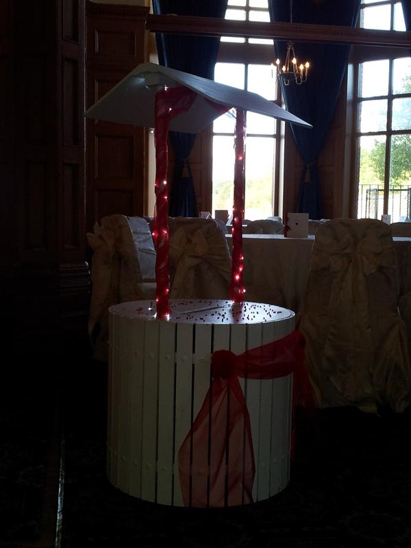 Wedding_postbox's tweet photo. Our beautiful #wedding #wishingwell looks beautiful at a wedding last weekend! http://t.co/SqfYuxvm