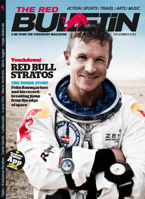 Red Bull on Twitter: "The Red Bulletin has the full story on @RedBullStratos - you get it for free. http://t.co/jhGStaGm http://t.co/NhlR0duc" / Twitter