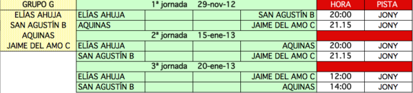 @rafaprietoo Calendario Tenis de mesa C