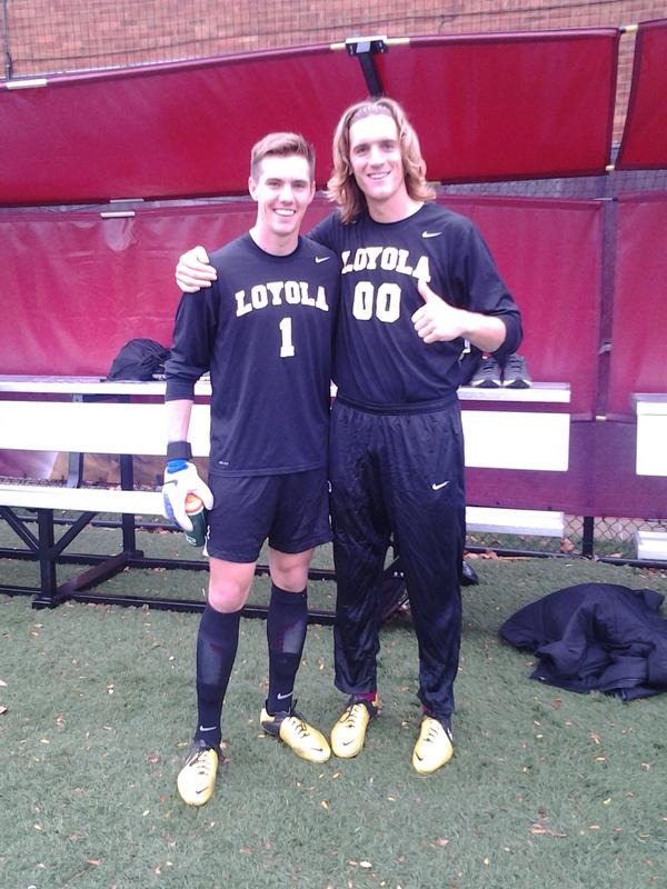 First annual Johnny Cash tribute training session with @timdobro . #walkintheline #loyolasoccer