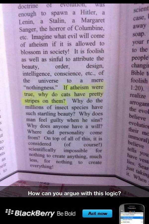 bplusw7's tweet image. Riddle me this? #makessense #validargument