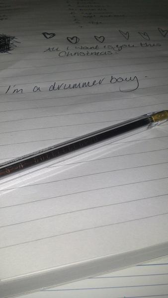 ErinCValentine's tweet image. Thought i would study but this happened #justwriting xmaslyrics
