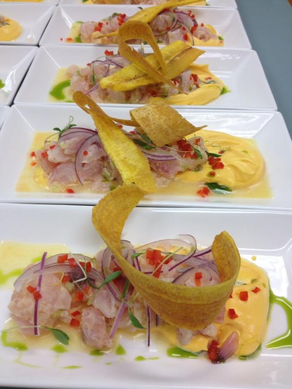 AtrioRestaurant's tweet photo. Atrio snapper ceviche @ConradMiami http://t.co/YGIaAQFm