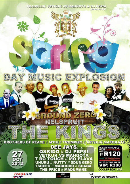 Lindartainment's tweet image. DON'T FORGET #SpringDayMusicExplosion in 4days INVADES Nelspruit's Groundzero @djmahoota|@Vetkuk|@TheRealDJPEPSI &amp;amp;more!