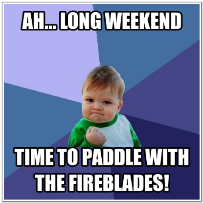 PDRT_Fireblades's tweet photo. Paddle with us this weekend! Please contact the PDRT Fireblades at 0905-2152204 for more details! http://t.co/1Sn5azqi