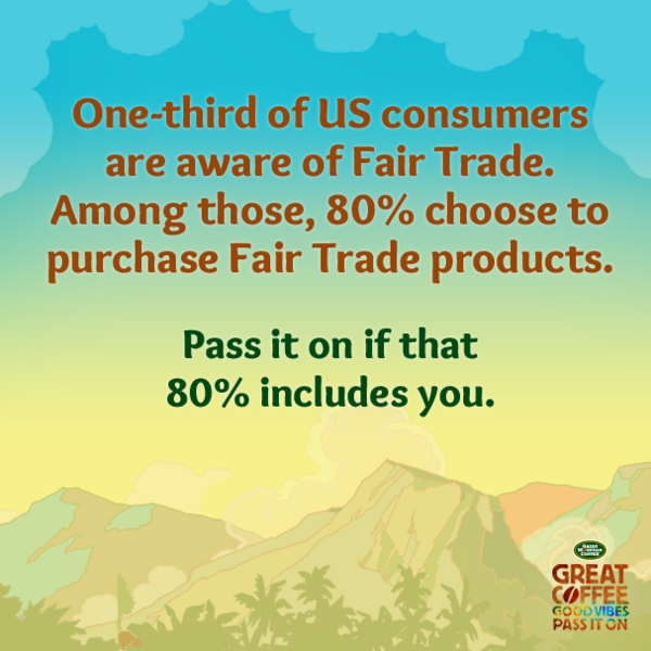 GreenMtnCoffee's tweet image. Retweet your support for Fair Trade. #GMCFairTrade