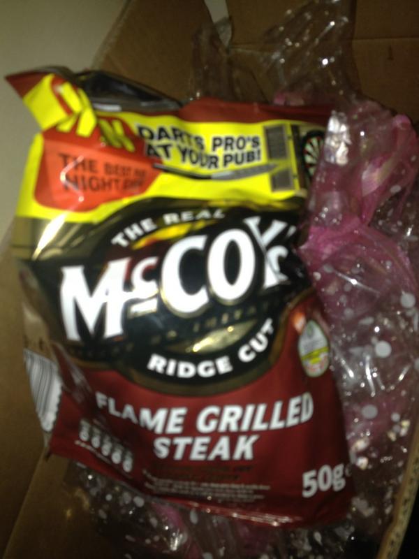 '@JoeyEssex_: Who likes Flame Grilled Steak McCoys? They are SO nice man! ' I do. They are #burstingwithflavour lol