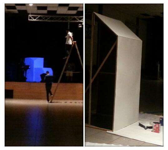dosortom's tweet photo. Hemos comenzado con el montaje del escenario para #Overhaul3D #Emocionado #Expectante http://t.co/WwtR10zJ