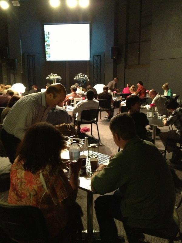 TimPAndrew's tweet image. These guys @NickyandSilaLee are all class. Serving dessert between talks. What a blessing! Love #themarriagecourse