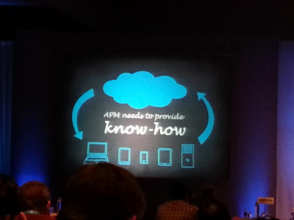 Dynatrace's tweet image. #APM needs to provide know-how. Answers, not data - @berndgreif #apmperform