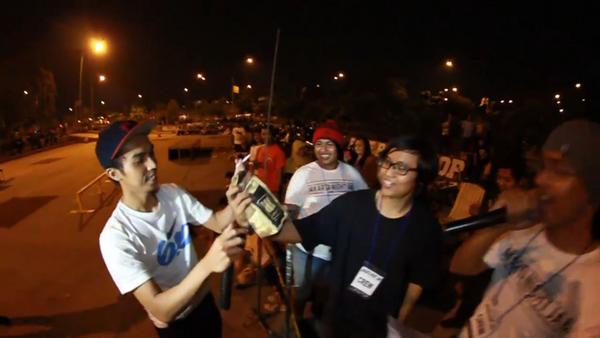 Congratulations for who got our t-shirt at <a href="/JKT_NIGHTJAM/">JAKARTA NIGHT JAM</a> ! ( Pic from JKTNIGHTJAM Video )