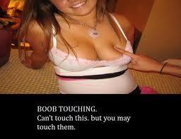 AssBoobTouch's tweet photo. BOOB TOUCHING. Can't touch this. but you may touch them. http://t.co/xsMhJ8VO