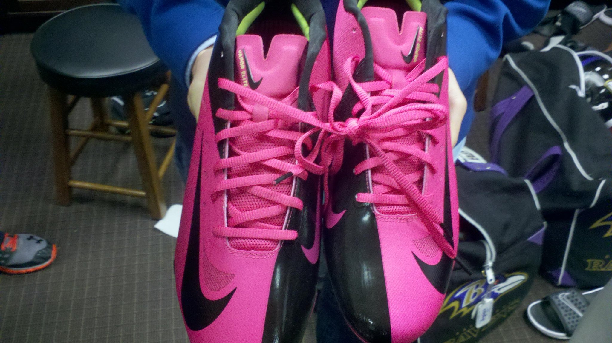 Ravens Supporting Breast Cancer Awareness Month We Never Stop Talking Baltimore Sports