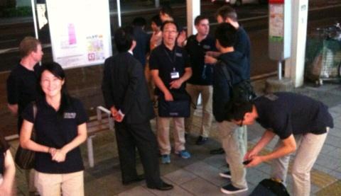 oyajimbo's tweet photo. @oupeltglobal rap dance troupe get it on #jalt2012 post-welcome party #Hanamatsu http://t.co/6hqJmtj1