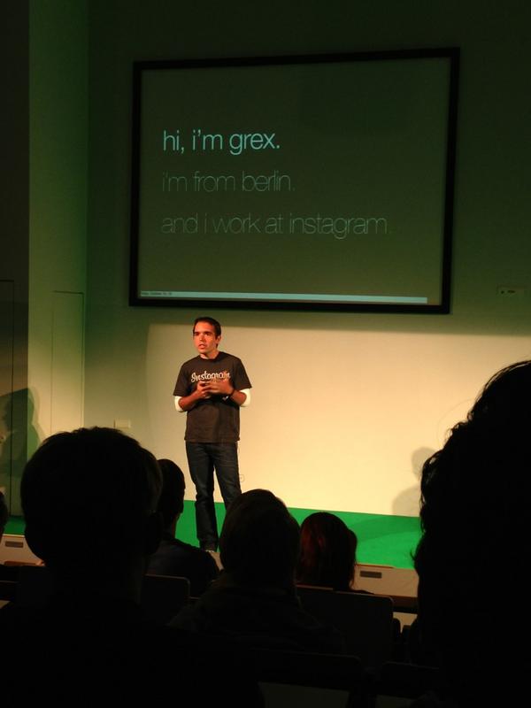 #idealab12 lucky kid of Instagram? No! strong developer in love with products and guts to follow his passion! Chapeau!