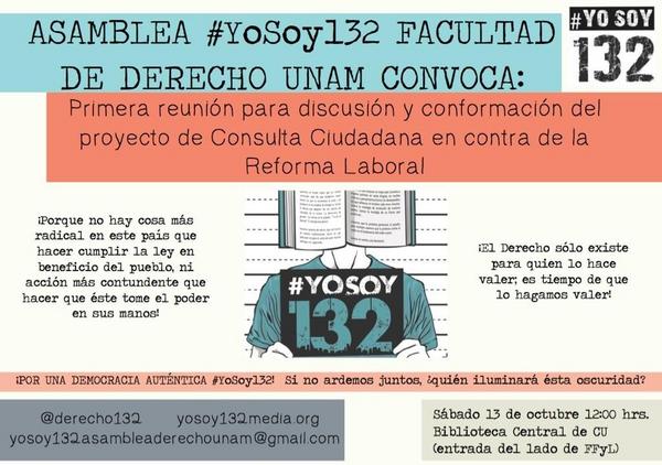 Invitamos mañana a la 1ra reunión para la conformación del proyecto de consulta ciudadana contra la reforma labora.