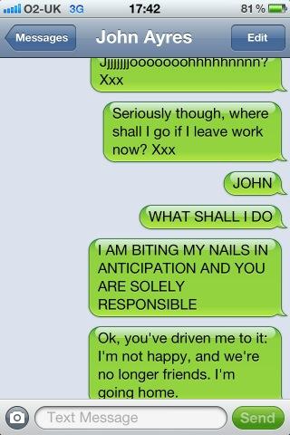 fbird's tweet image. #o2problems on Friday night (all is now forgiven!)