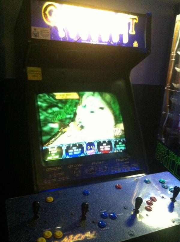 NHowWhen's tweet photo. Gauntlet legends and lazer tag. Everything I miss about my childhood http://t.co/DFgbrQmK