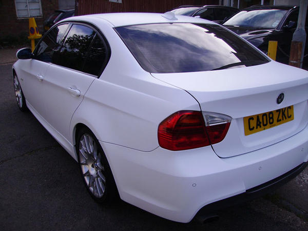 Matte Satin White BMW 320 M Sport Full Vinyl Wrap by Wrapping Cars London
wrappingcars.co.uk/index.php/bmw-…