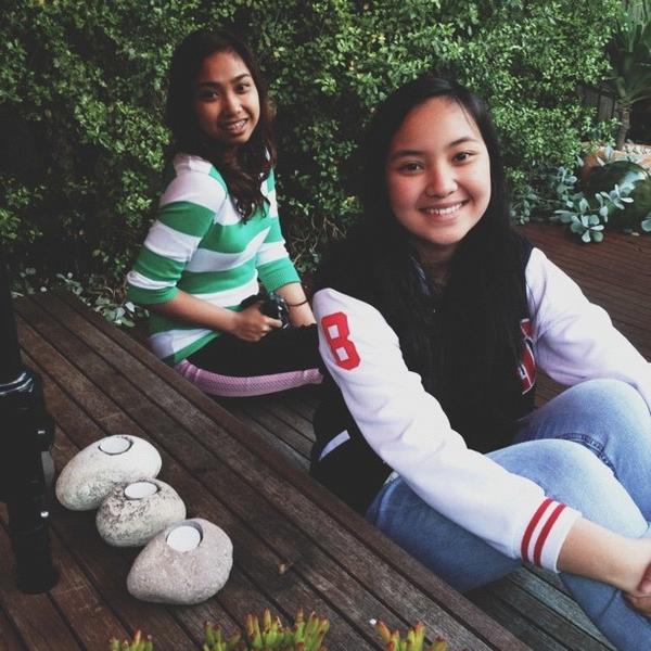 NinaKoalas's tweet photo. Tita @pungks has two lovely and beautiful daughters just like her! ❤ http://t.co/4mGInP6O