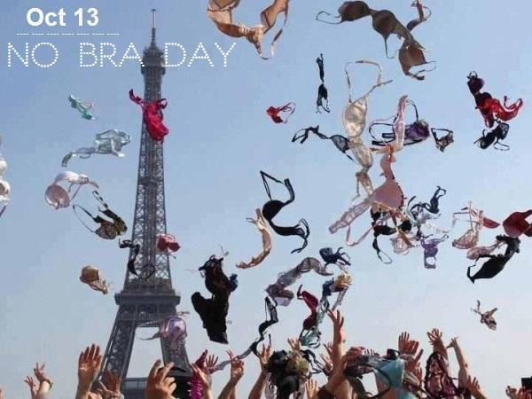 Nationnal No Bra day oct 13 😁😂🥳