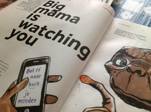 twitineke's tweet image. Moet mijn kind een #mobiel? Lees artikel van Sylvia #Witteman in #VK magazine p.20