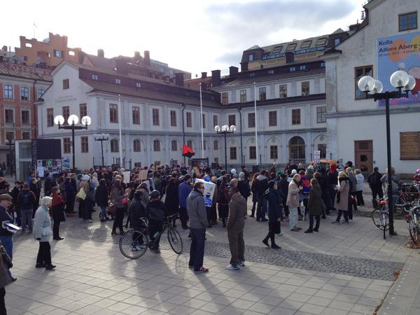 m45il's tweet photo. #o13 #stockholm #occupy #occupystockholm @AnonOpsSweden http://t.co/NWPk3cK2