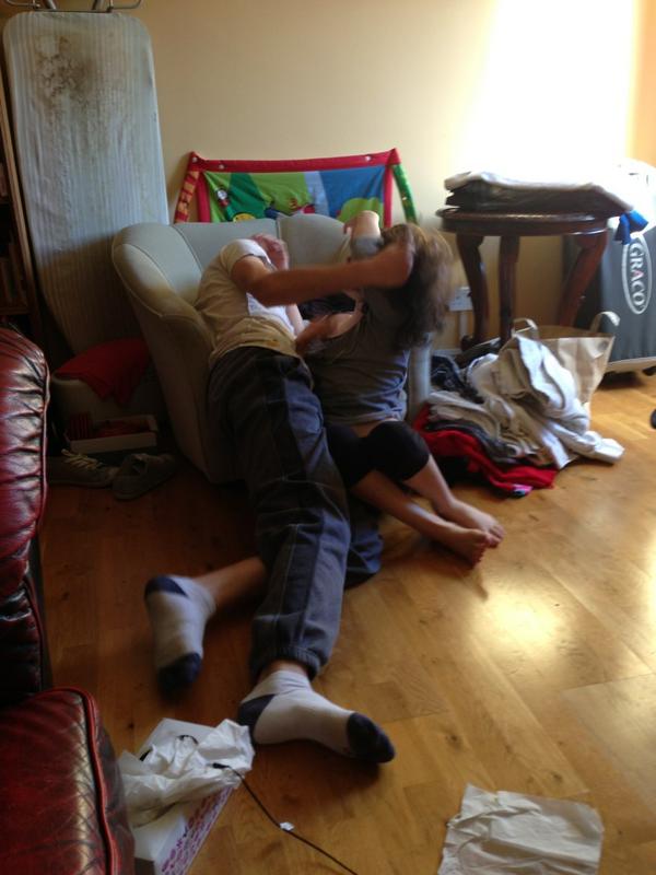 roxiibaybe's tweet image. These 2 are Constant. #thisiswhatimdealingwith Love my cousins :)