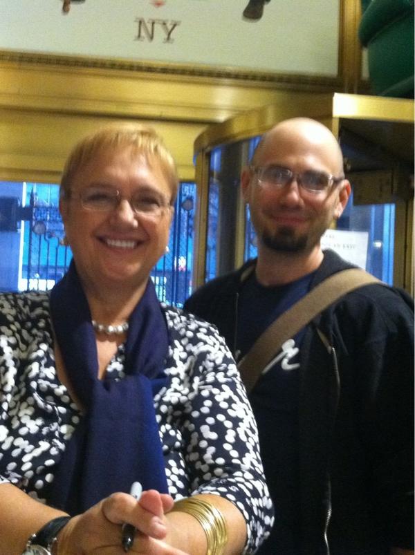blambot's tweet image. Me and Lidia Bastianich @ Eataly, NYC. #cookingnerd