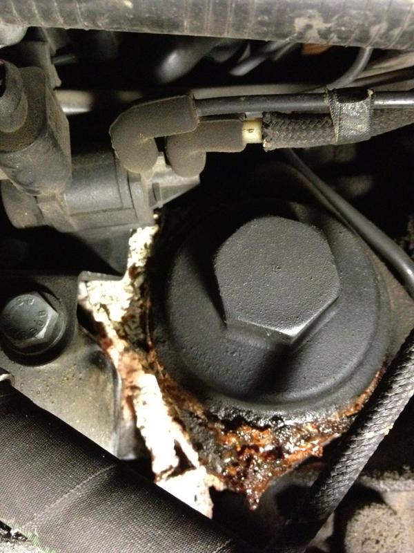 Oil cooler seal replacement 2000 Jetta VR6 12v MKIV question VW