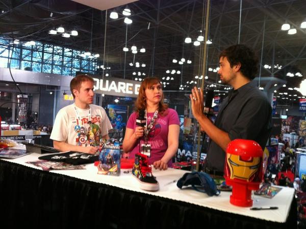 Marvel's tweet photo. Tune to get awesome details on #Avengers:Initiative from Patrick Moran at #MarvelNYCC! http://t.co/bmoNLcoZ http://t.co/uE0b0iL2