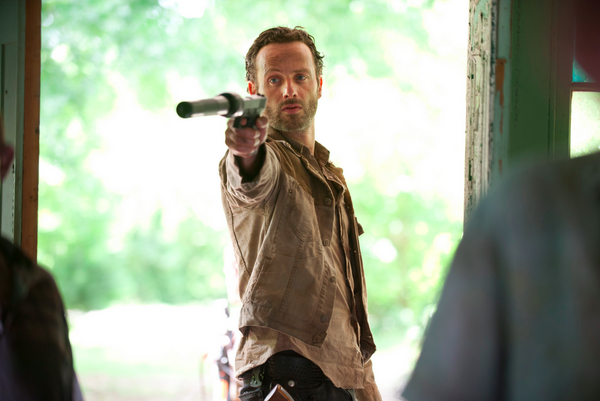 WalkingDead_AMC's tweet photo. The #Ricktator is back! Retweet if you can't wait for #TheWalkingDead tonight at 9/8c on @AMC_TV http://t.co/OCvxQ6ss