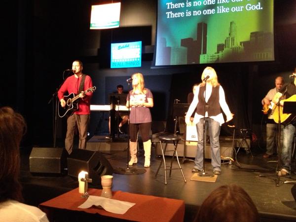 BobPajor's tweet image. Great way to start a beautiful fall day, worshipping the man. The Rev