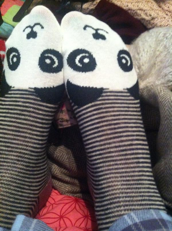 Hannah_Houston7's tweet photo. #<3theCutestSocksEver http://t.co/g0g91he0