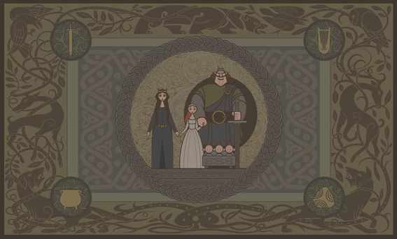 Pixar's tweet photo. “Fate be changed, look inside. Mend the bond torn by pride.” #Brave http://t.co/arX5CKMW