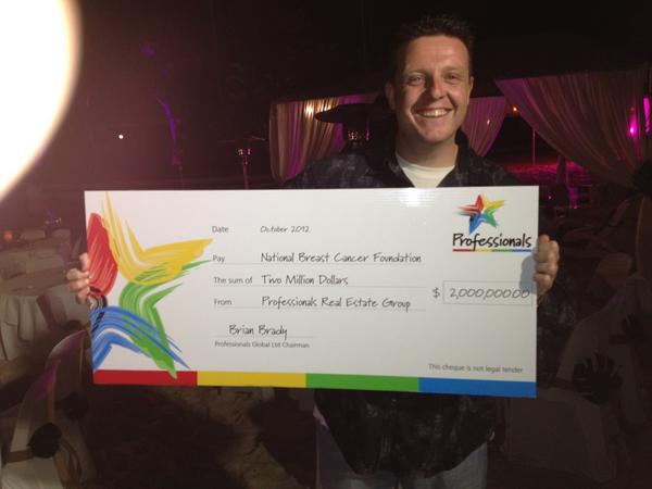 armidalehomes's tweet photo. Awesome to be a part of #professionals we raised$2mill for #nbcf let's find a cure! http://t.co/J9zvLiiR