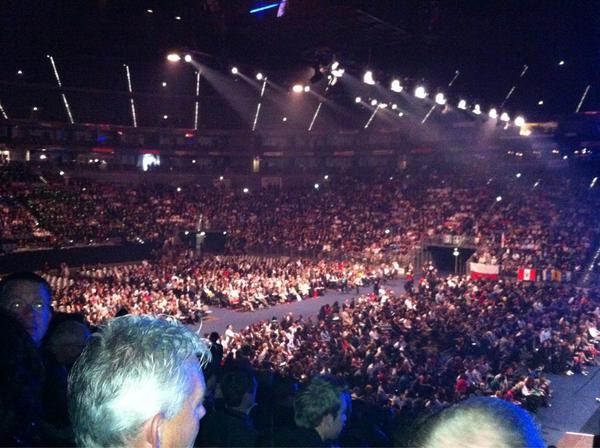 MdeBaare's tweet photo. The thing that I am part of is so much greater than the part I play. #Cologne2012 http://t.co/zYqkUPVu